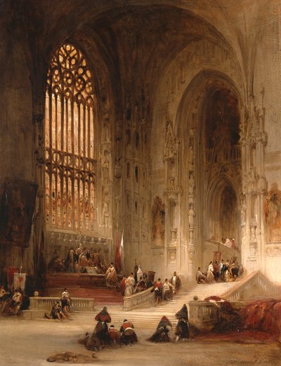 Burgos Cathedral by David Roberts
